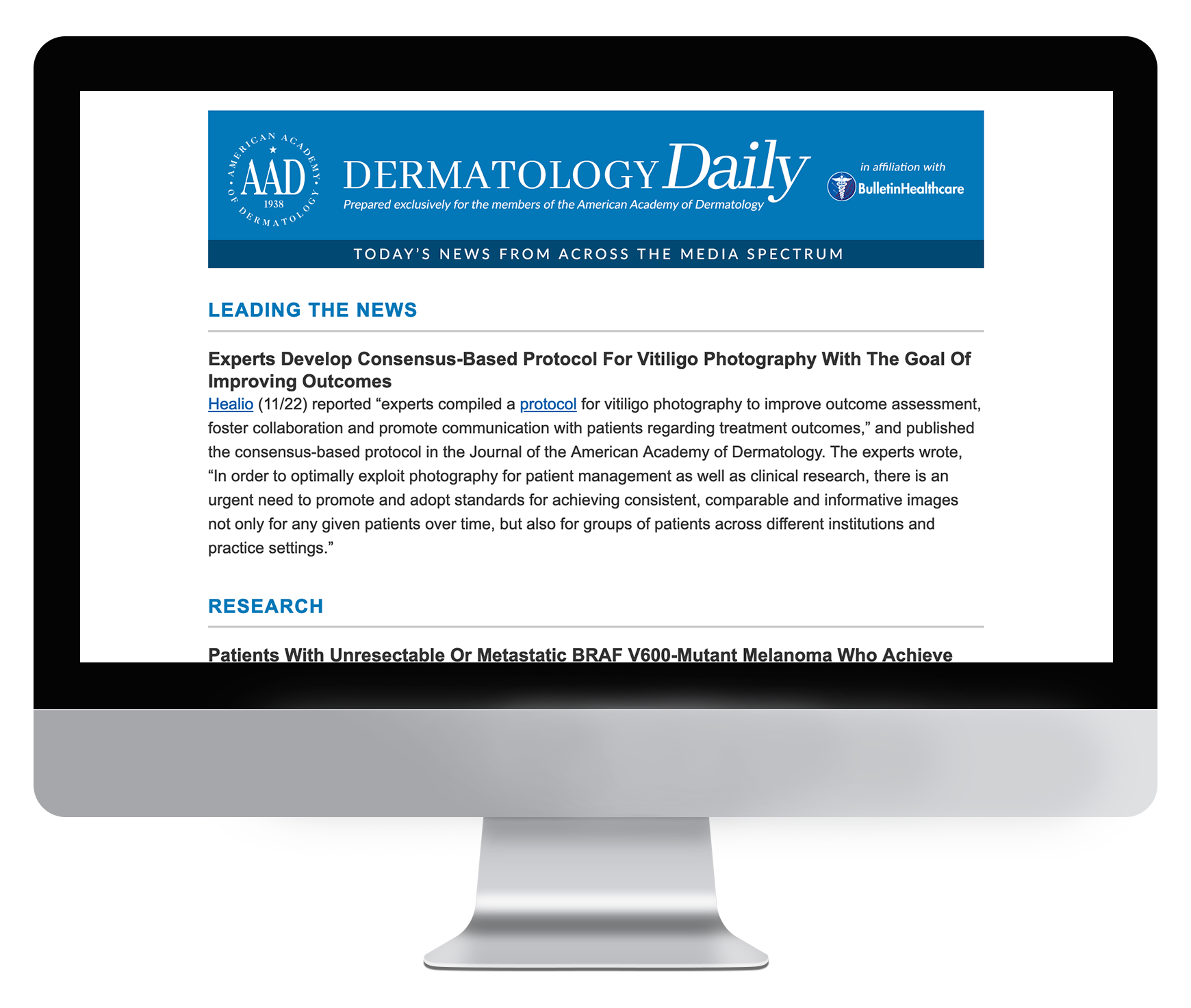 Dermatology Daily BulletinHealthcare